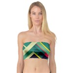 Abstract Geometric Design Pattern Bandeau Top