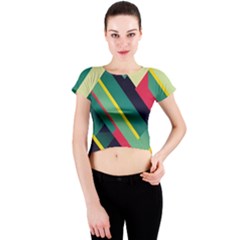 Crew Neck Crop Top 