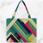 Abstract Geometric Design Pattern Mini Tote Bag