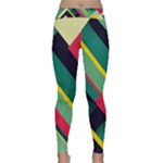 Abstract Geometric Design Pattern Classic Yoga Leggings