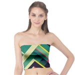 Abstract Geometric Design Pattern Tube Top