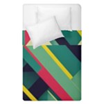 Abstract Geometric Design Pattern Duvet Cover Double Side (Single Size)