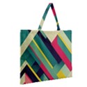 Zipper Large Tote Bag 