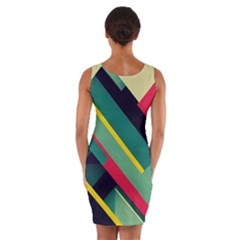 Wrap Front Bodycon Dress 