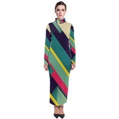 Turtleneck Maxi Dress 