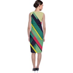 Classic Sleeveless Midi Dress 