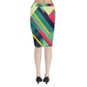 Midi Wrap Pencil Skirt 