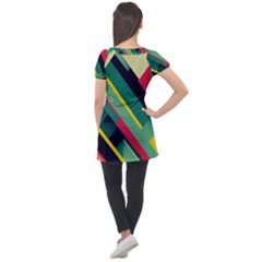 Puff Sleeve Tunic Top 