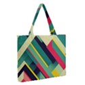 Zipper Medium Tote Bag Front