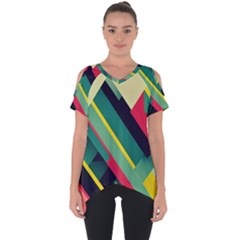 Cut Out Side Drop T-Shirt 