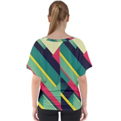 V-Neck Dolman Drape Top 