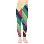 Abstract Geometric Design Pattern Kids  Leggings