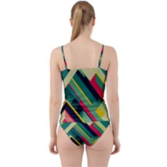 Cut Out Top Tankini Set 