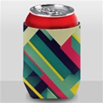 Abstract Geometric Design Pattern Can Holder