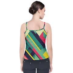 Velvet Spaghetti Strap Top 
