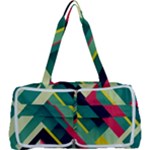 Abstract Geometric Design Pattern Multi Function Bag