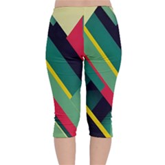 Velvet Capri Leggings  