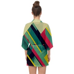 Half Sleeve Chiffon Kimono 
