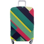 Abstract Geometric Design Pattern Luggage Cover (Large)