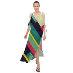 Maxi Chiffon Cover Up Dress 