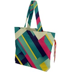 Drawstring Tote Bag 