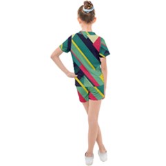 Kids  Mesh T-Shirt and Shorts Set 