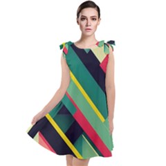 Tie Up Tunic Dress 