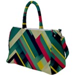 Abstract Geometric Design Pattern Duffel Travel Bag