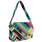 Abstract Geometric Design Pattern Courier Bag
