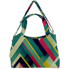 Double Compartment Shoulder Bag 