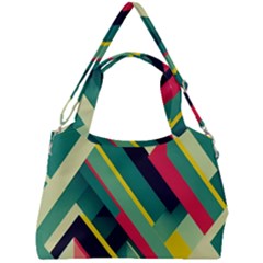 Double Compartment Shoulder Bag 