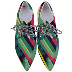 Women s Pointed Oxford Shoes 