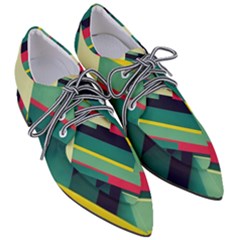Women s Pointed Oxford Shoes 