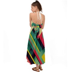 Halter Tie Back Dress  