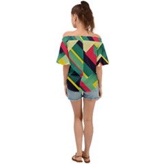 Off Shoulder Short Sleeve Top 