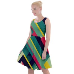 Knee Length Skater Dress 