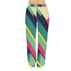 Women Velvet Drawstring Pants 