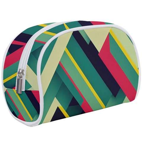Abstract Geometric Design Pattern Make Up Case (Large) from ArtsNow.com