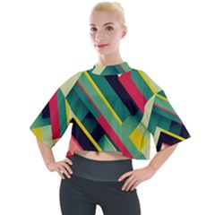 Mock Neck T-Shirt 