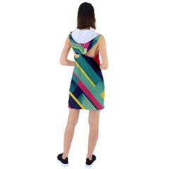 Racer Back Hoodie Dress 