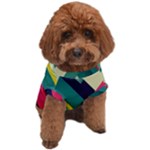 Abstract Geometric Design Pattern Dog T-Shirt