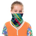 Abstract Geometric Design Pattern Face Covering Bandana (Kids)