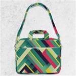 Abstract Geometric Design Pattern MacBook Pro 13  Shoulder Laptop Bag 