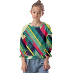 Kids  Cuff Sleeve Top 