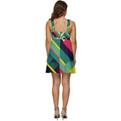 Ruffle Strap Babydoll Chiffon Dress 