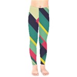 Abstract Geometric Design Pattern Kids  Classic Winter Leggings