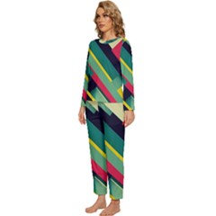 Womens  Long Sleeve Lightweight Pajamas Set 