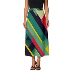 Classic Midi Chiffon Skirt 
