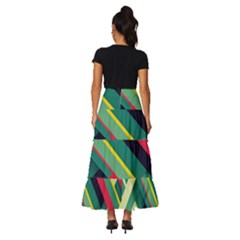 Tiered Ruffle Maxi Skirt 