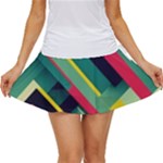 Abstract Geometric Design Pattern Women s Skort